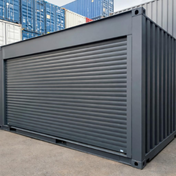 Contenedor de 20 pies con puerta enrollable Contenedor de 20 pies con puerta enrollable