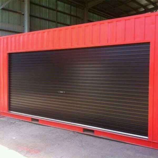 Contenedor de 20 pies con puerta enrollable Contenedor de 20 pies con puerta enrollable