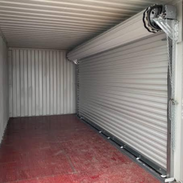 Contenedor de 20 pies con puerta enrollable Contenedor de 20 pies con puerta enrollable