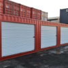 Contenedor de 40 Pies con 3 Puertas Enrollables Contenedor de 40 Pies con 3 Puertas Enrollables
