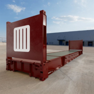 Contenedor flat rack