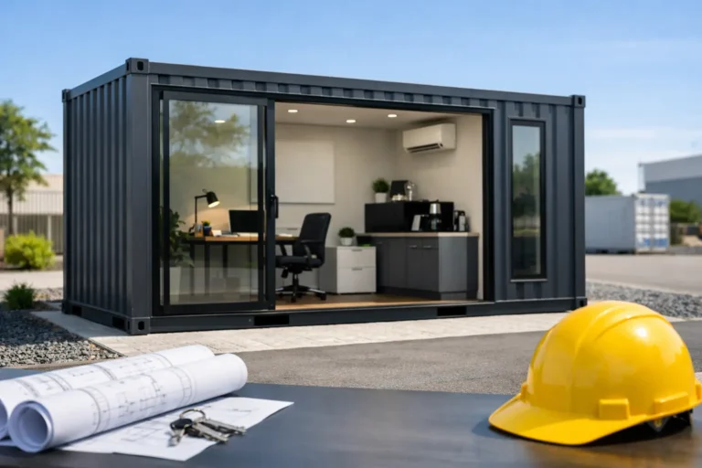 Cómo comprar un contenedor oficina equipado