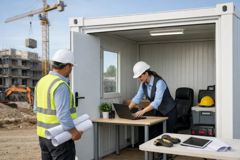 Cómo montar oficina de obra de forma rápida y segura