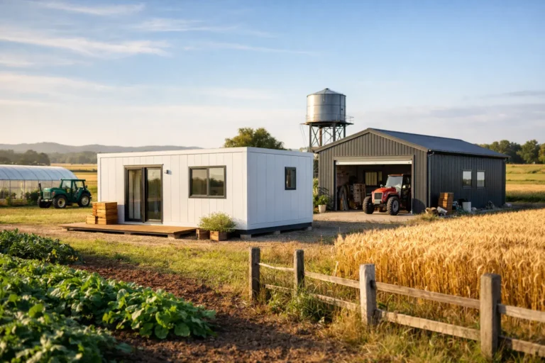 Módulos prefabricados agrícolas para su finca